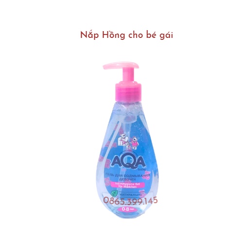 Dung dịch vệ sinh trẻ em AQA BABY cho bé từ 0-8 tuổi - 250ml