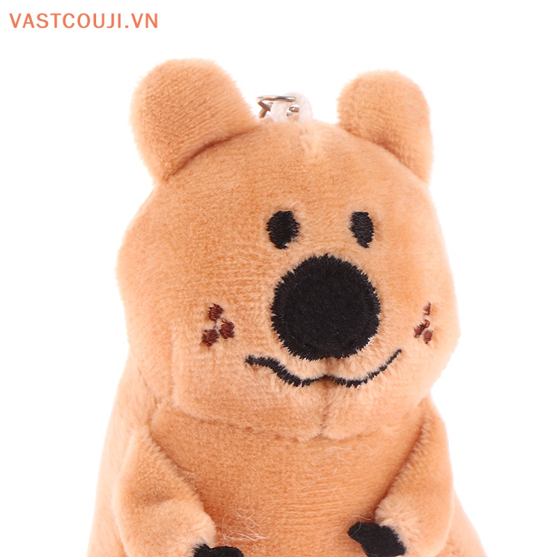 1 Móc Khóa Hình Gấu Nhồi Bông 10cm Tự Làm Dễ Thương
