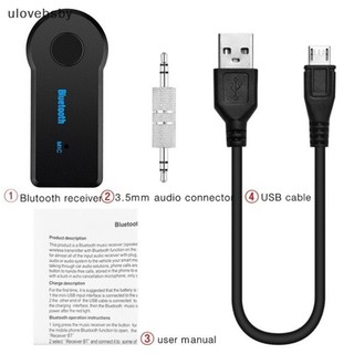 Usb Nhận Tín Hiệu Bluetooth 4.0 Kèm Dây Cáp Âm Thanh 3.5mm
