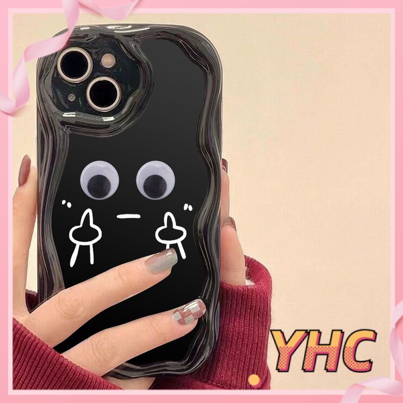 Ốp lưng iphone Ngón giữa biểu cảm chống chấn động 3D viền sóng bảo vệ máy ảnh Silicone vỏ điện thoại Cho Iphone6 / 6S / 6splus / se / 7 / 7plus / 8 / 8plus / X / xs / xsmax / 11 / 12 / 13 / 14 / plus / pro max-236