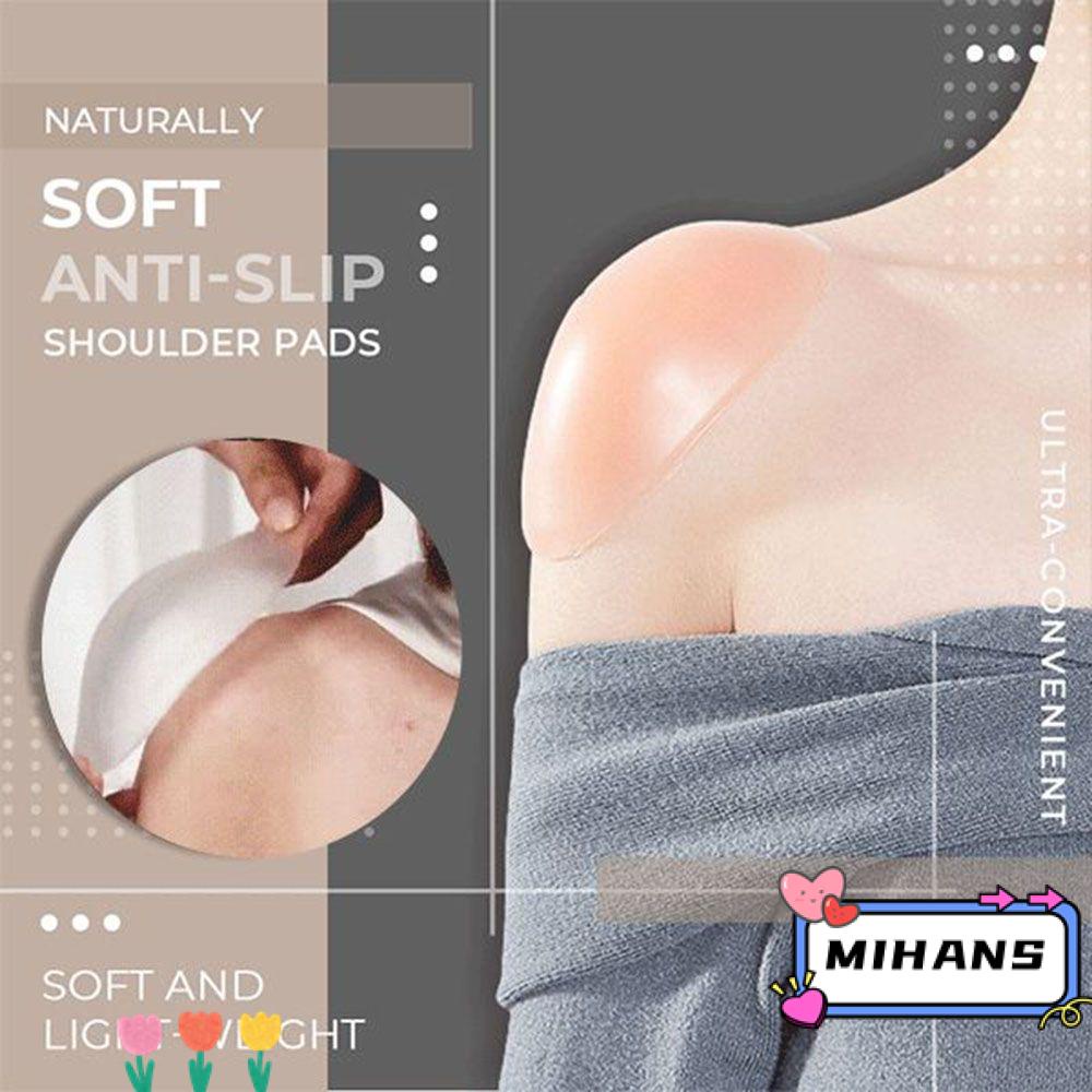 MIH Bộ 2 Miếng Đệm Vai Bằng Silicon Mềm Mại