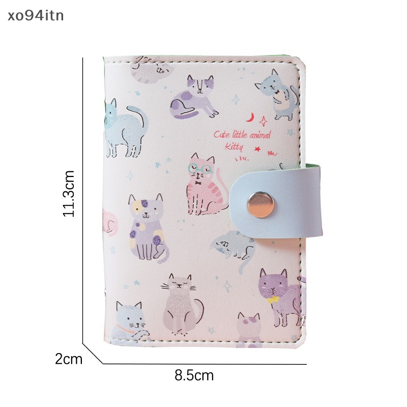 Ví Da PU 26 Ngăn Đựng Thẻ Tín Dụng / Danh Thiếp / Danh Thiếp Họa Tiết Động Vật / Trái Cây