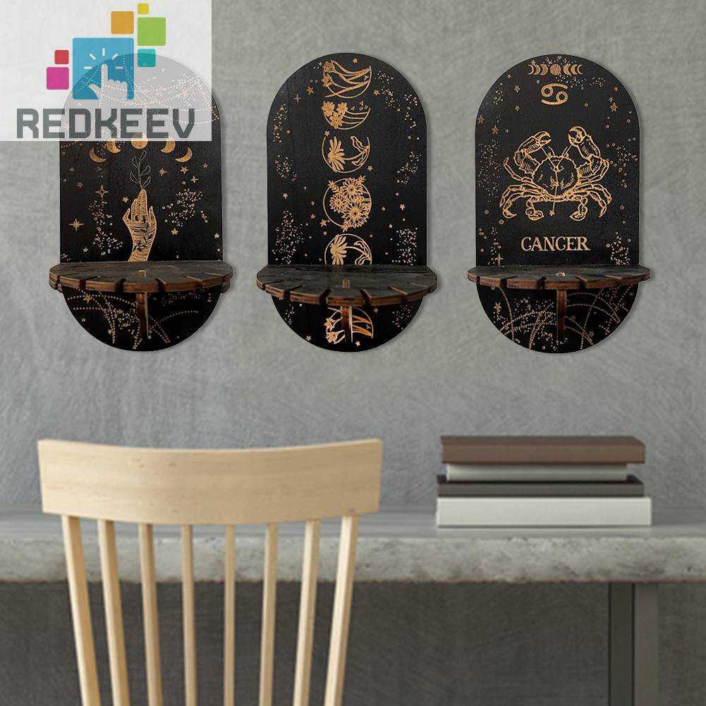 Giá Đỡ Trưng Bày Trang Sức Bằng Gỗ Treo Tường Tái Sử