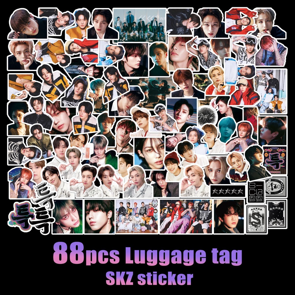 Stray Kids Album 5-STAR & MANIAC & ODDINARY Sticker StrayKids Phone Luggage Laptop Decor Stickers