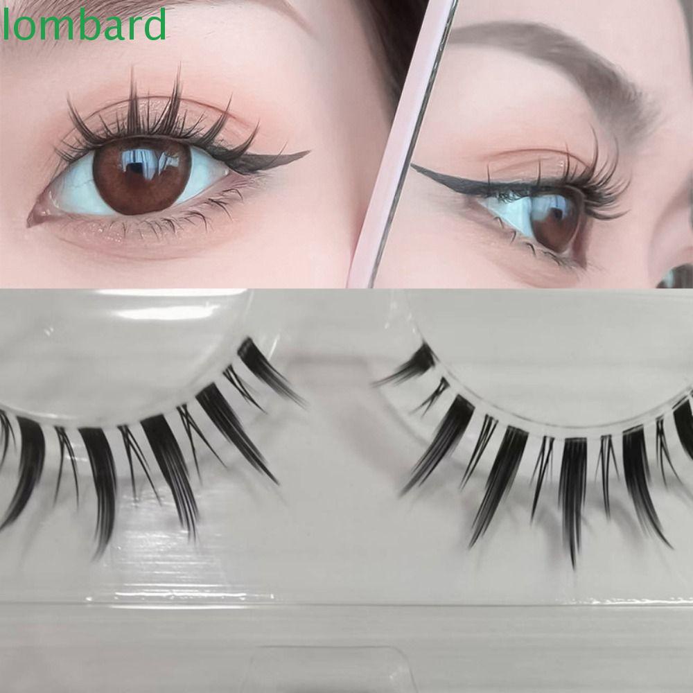 Bộ 3 Cặp Lông Mi Giả Mềm Trong Suốt Dùng Hóa Trang