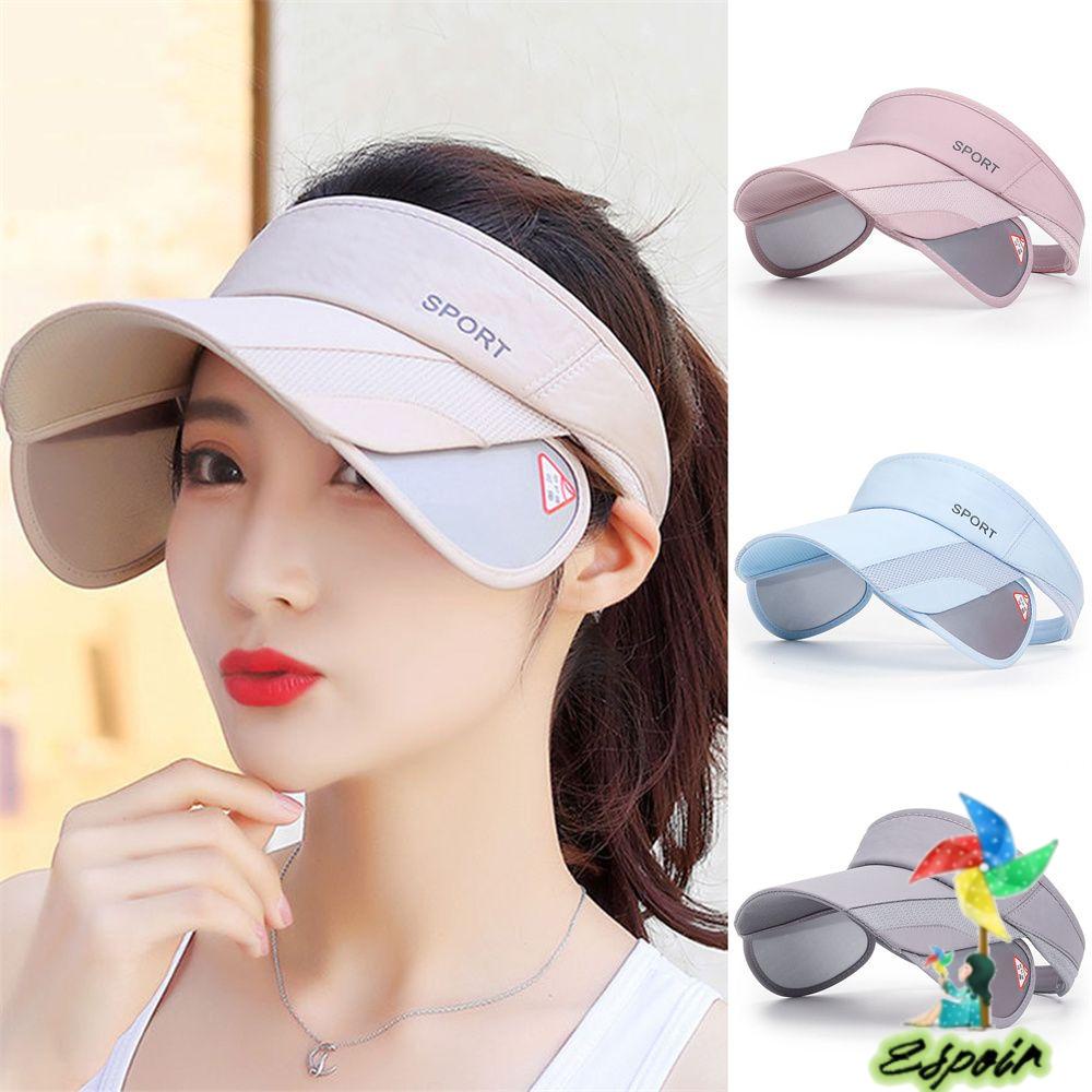 ESPO Mũ Lưỡi Trai Nửa Đầu Chống Tia UV Thời Trang Mùa Hè