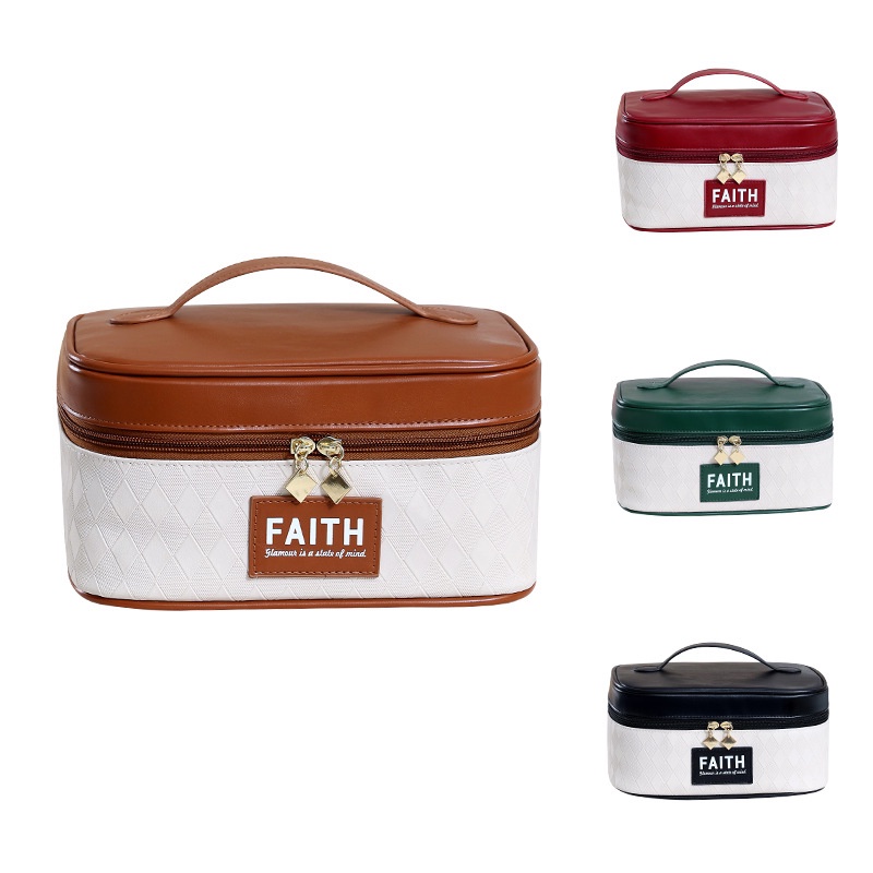 Túi Vuông Đựng Đồ Trang Điểm Sang Trọng Tiện Dụng Khi Đi Du Lịch