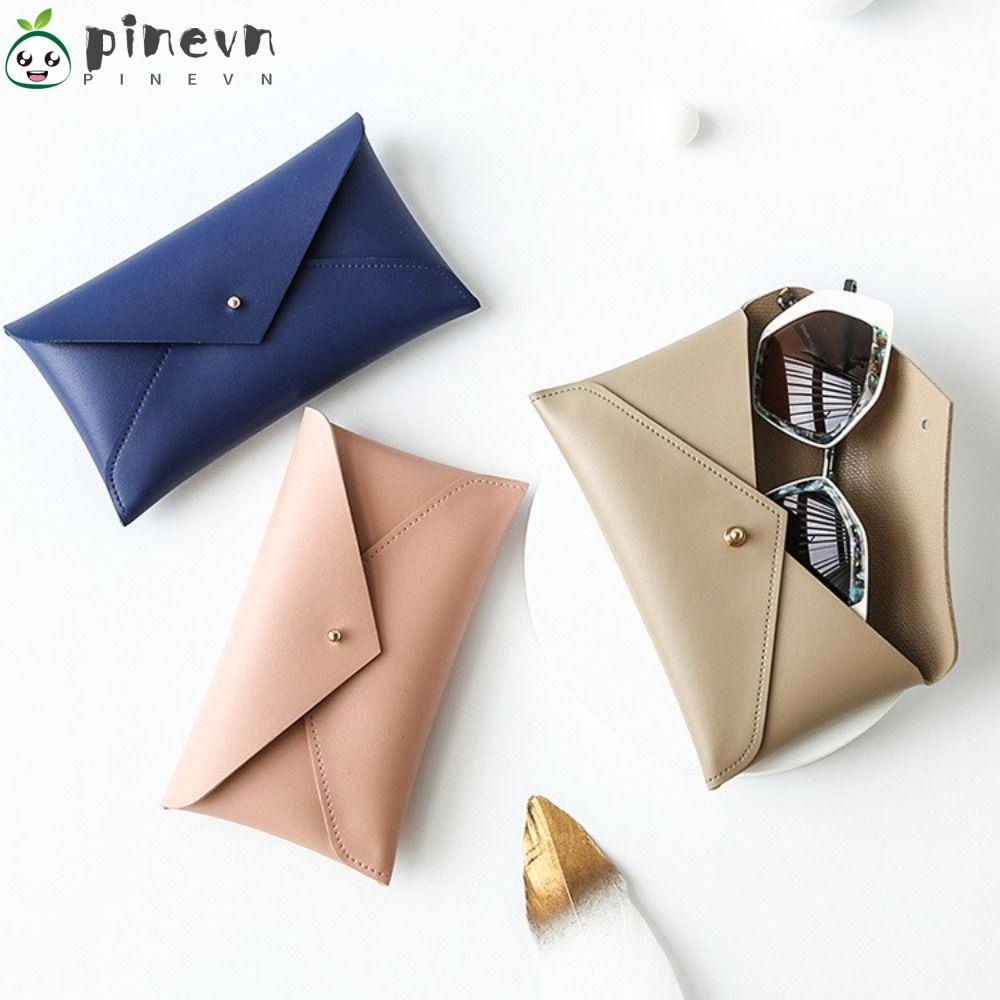 PINEVN Hộp Đựng Kính Mát Chất Liệu Da PU Mềm