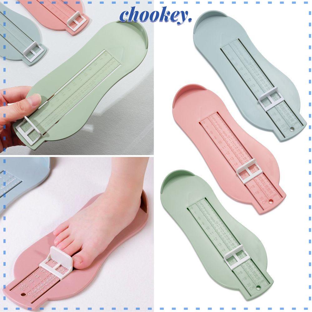CHOOKEY Bộ 2 Thước Đo Kích Cỡ Bàn Chân Cho Bé