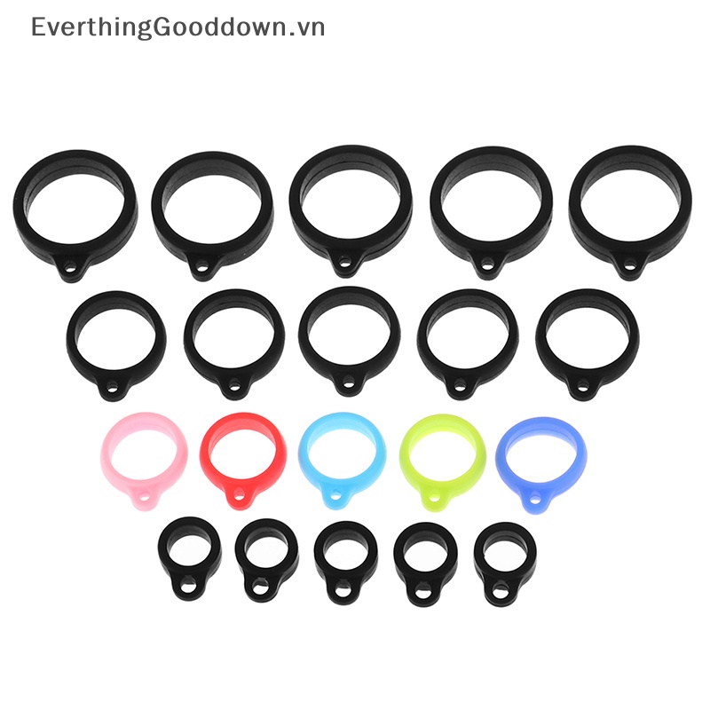 Set 10 Vòng Silicon 8mm / 13mm / 20mm / 16mm Chuyên Dụng