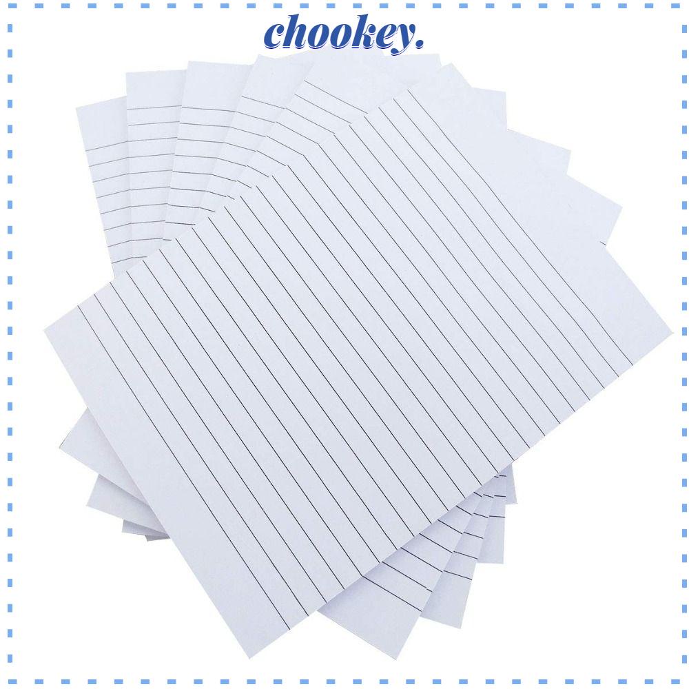 CHOOKEY Set 50 Tờ 6 Tờ Giấy Ghi Chú Tự Dính Chắc Chắn Cỡ Lớn Tiện Dụng