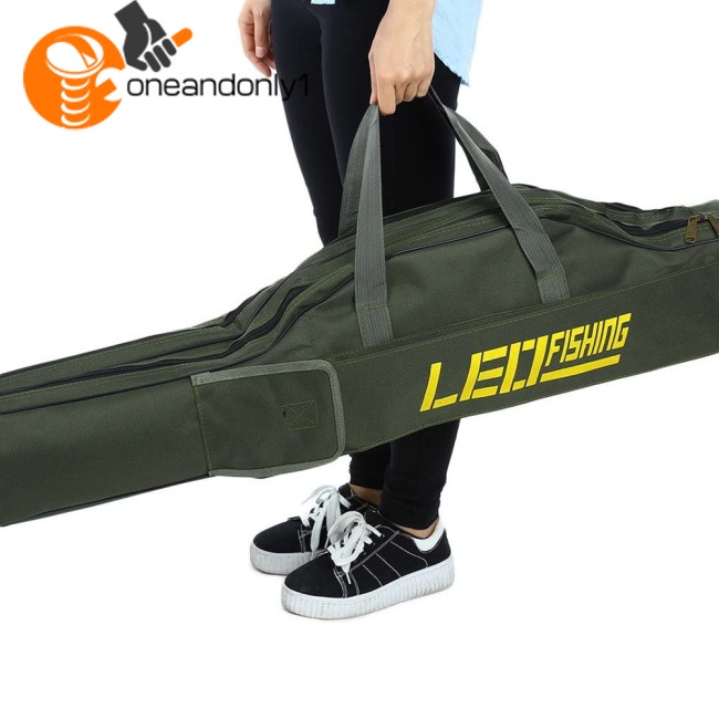 Túi Đựng Cần Câu Cá 420d Bằng Vải Oxford Chống Thấm Nước Có Thể Gấp Gọn Tiện Dụng