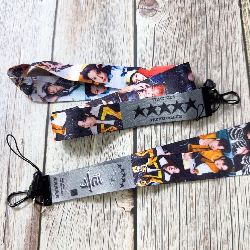 Stray Kids Album 5-STAR ID Hanging Neck Sling Lanyard