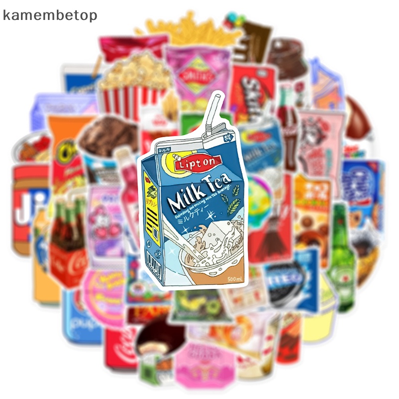 Bộ 50 Miếng Dán Trang Trí Điện Thoại Chống Thấm Nước