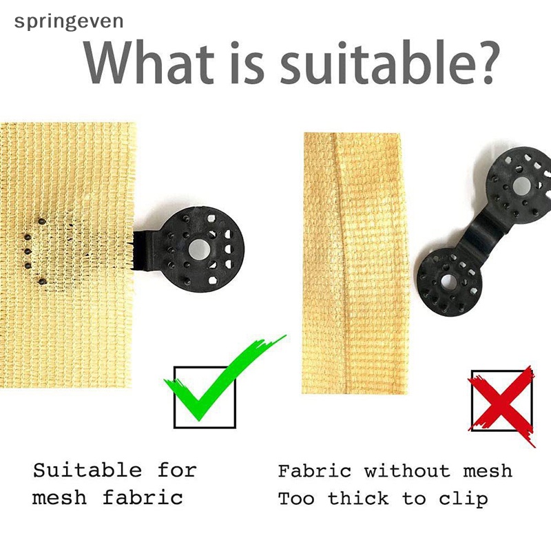 Bộ 50 Kẹp Cố Định Lều Che Nắng Ngoài Trời Cho Nhà Kính