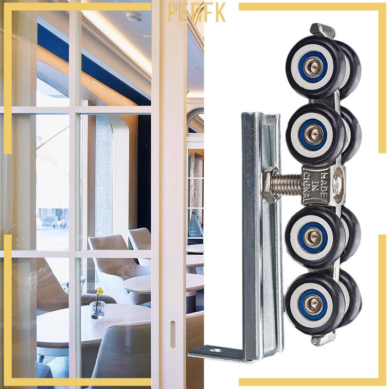 Bánh Xe Ròng Rọc Bằng Kim Loại Chuyên Dụng Cho Cửa Gỗ