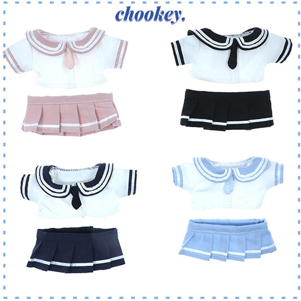 CHOOKEY Bộ Trang Phục Cotton Dành Cho Búp Bê 20cm