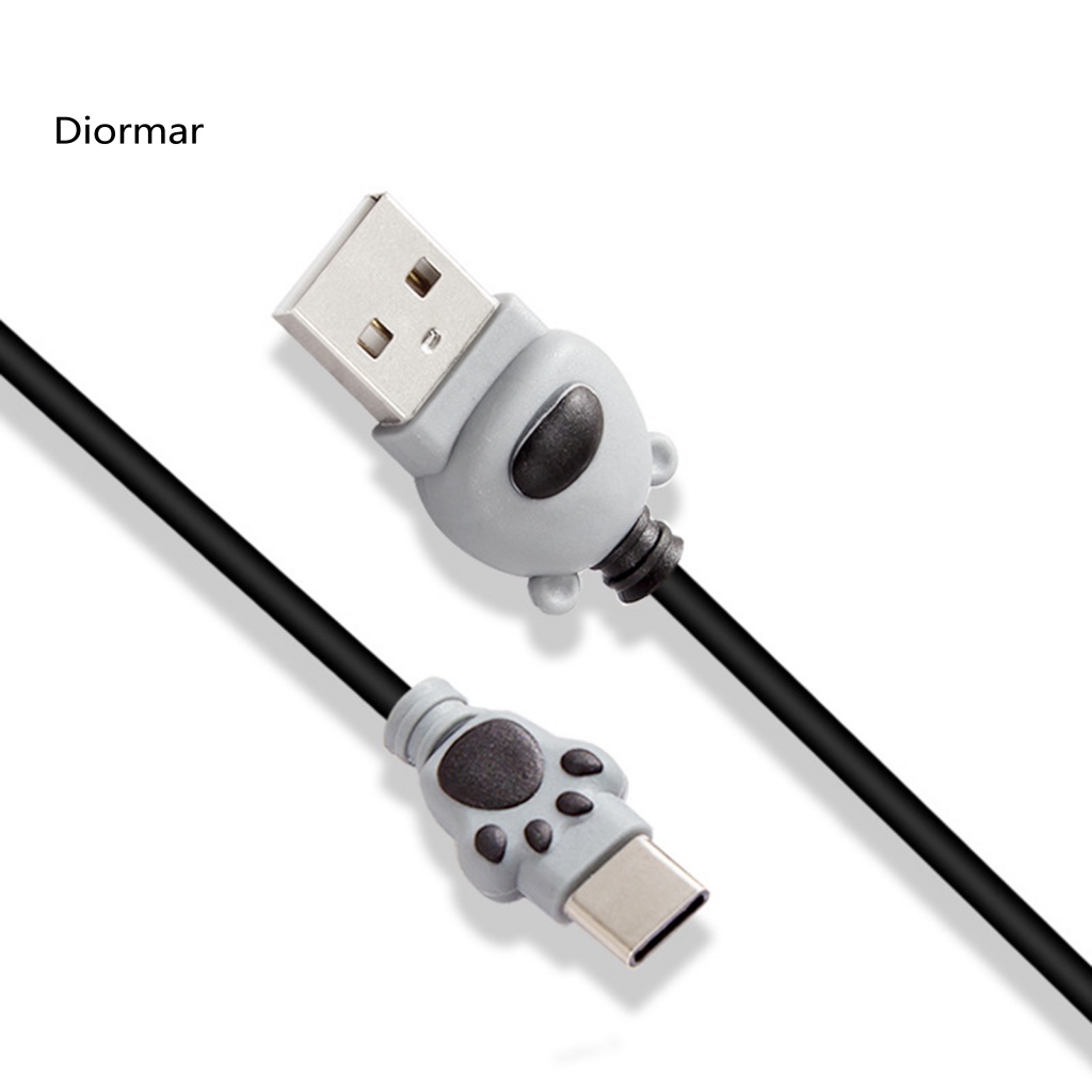 Dây Cáp Sạc Nhanh 21A Loại C Kiểu Dáng Hoạt Hình Dễ Thương Dành Cho Điện Thoại Di Động