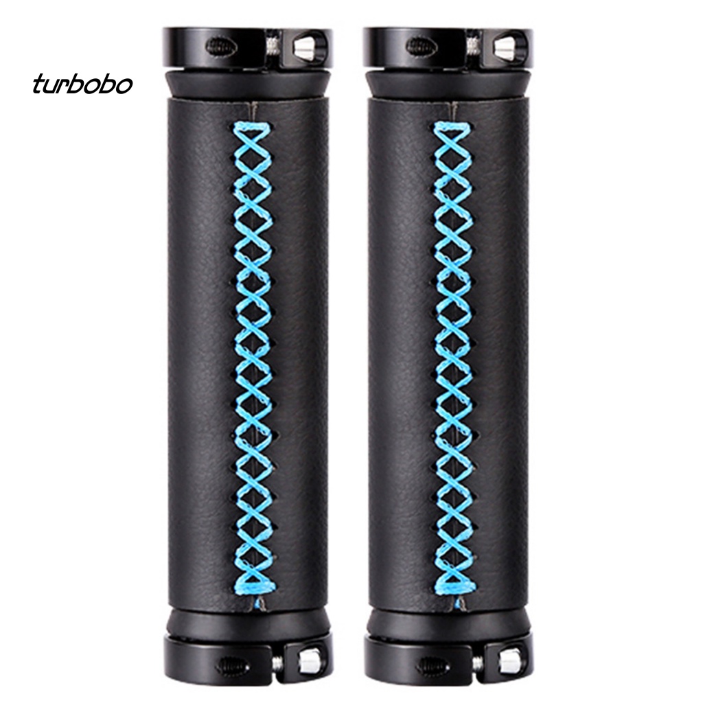 Set 2 Vỏ Bọc Tay Lái Xe Đạp Leo Núi Bằng Da Giả Chống Trượt