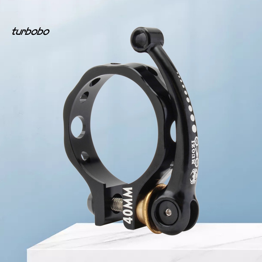 Kẹp Ống Yên Xe Đạp Tháo Lắp Nhanh Màu Trơn Turbobobo