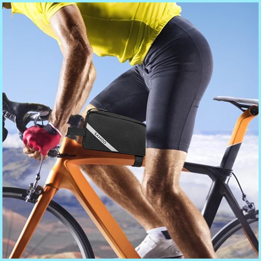 Túi Đựng Đồ Dùng Chống Thấm Nước Màu Phản Quang Tiện Dụng Gắn Khung Xe Đạp