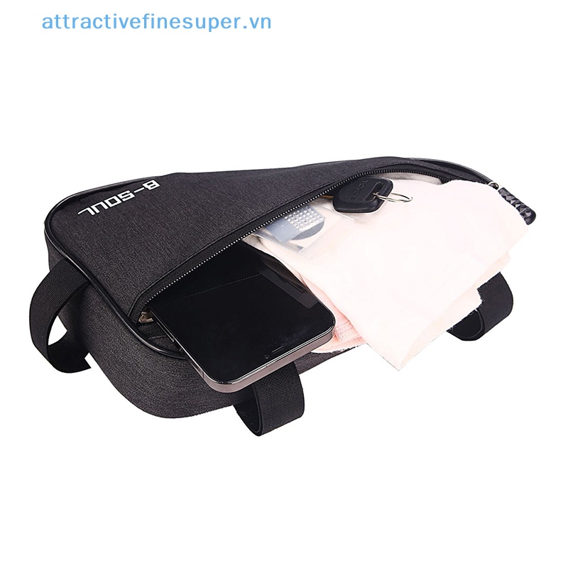 Afs Túi Đựng Đồ Hình Tam Giác Chống Thấm Nước Gắn Khung Trước Xe Đạp Leo Núi