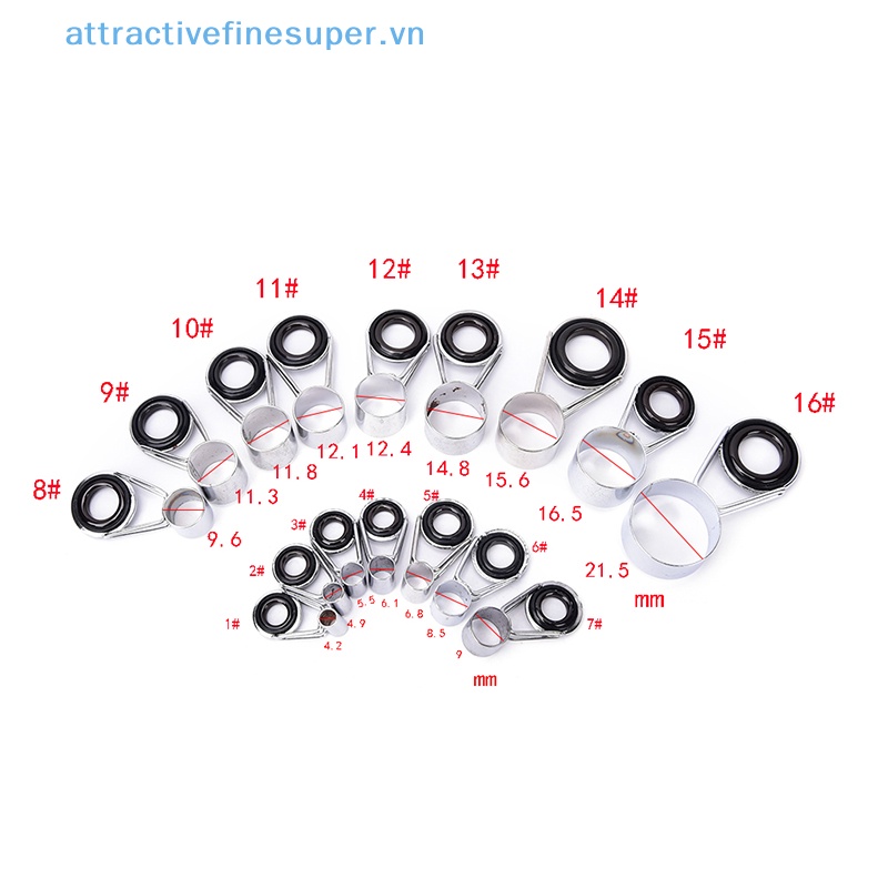 Set 10 Dụng Cụ Sửa Chữa Dây Câu Cá 16 Kích Cỡ