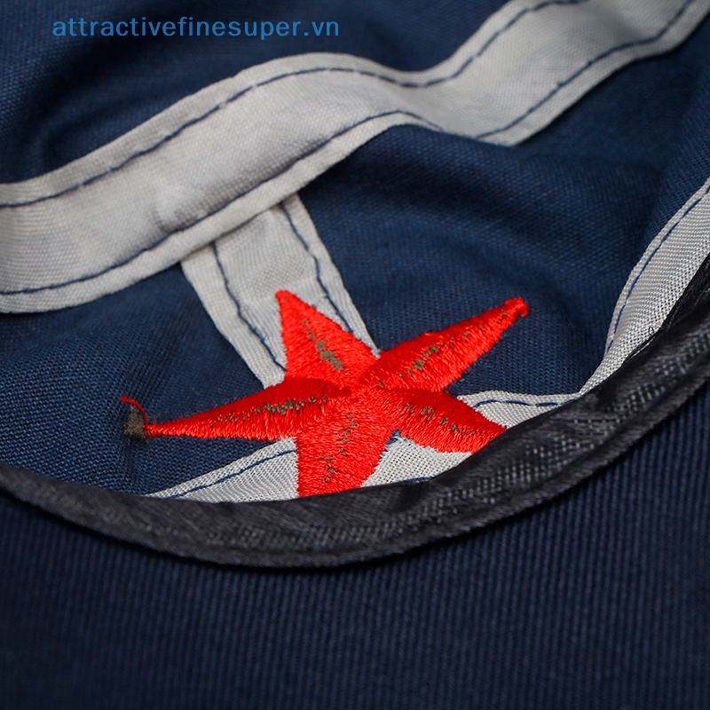 1 Nón Lưỡi Trai Cotton Họa Tiết Ngôi Sao Đỏ Thời Trang