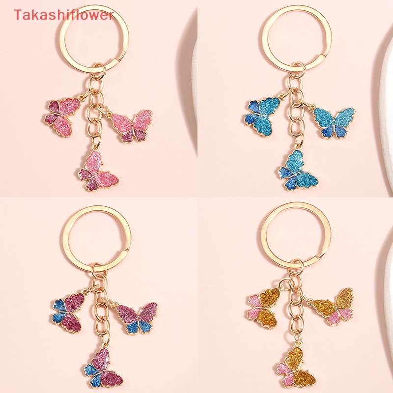 Móc Khóa Hình Bướm Dễ Thương Dành Cho Nữ