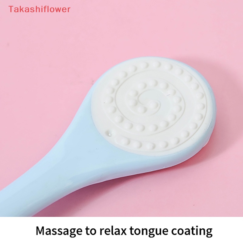 [TakashiflowerV] Bàn Chải Làm Sạch Lưỡi Hình Chân Mèo Làm Sạch Bề Mặt Thoáng Khí Tốt Cho Sức Khỏe