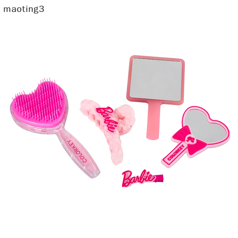 Gương Trang Điểm Cầm Tay Hình Hoạt Hình Thắt Nơ Trái Tim Đáng Yêu Nhỏ Gọn Làm Quà Tặng Cho Nữ