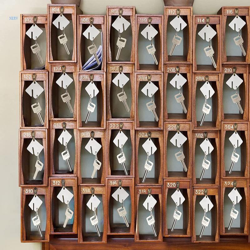 Set 60 Thẻ Nhựa Kèm Vòng Đệm Gắn Chìa Khóa Tiện Dụng