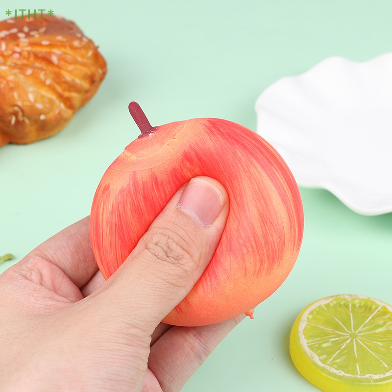 Đồ Chơi Nắn Bóp Đàn Hồi Giảm Stress Hình Quả Táo Mới