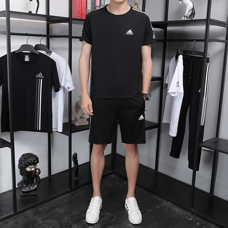 Bộ Quần Áo Thể Thao Adidas 100% Chính Hãng Thoáng Khí Mau Khô Cho Nam