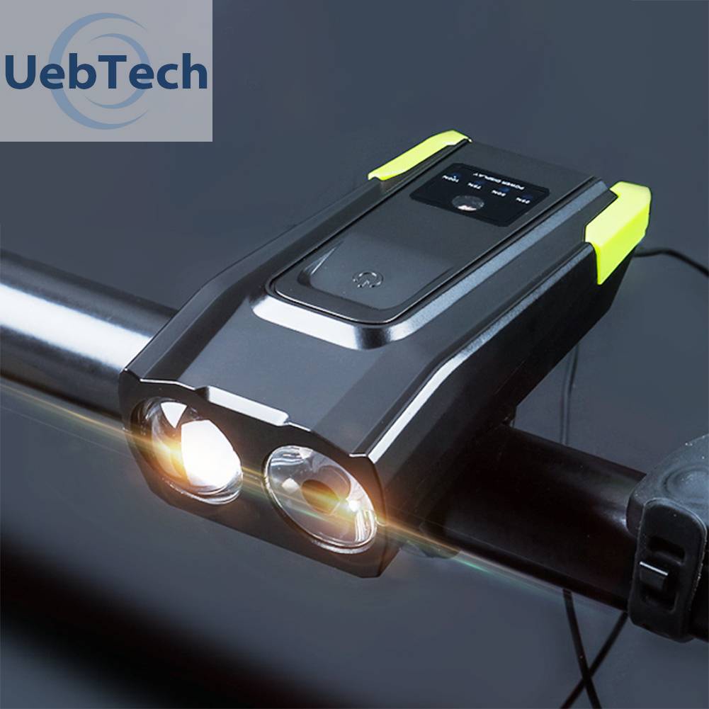 Đèn Pin Cảm Ứng Gắn Tay Lái Xe Đạp 120dB 4000mAh