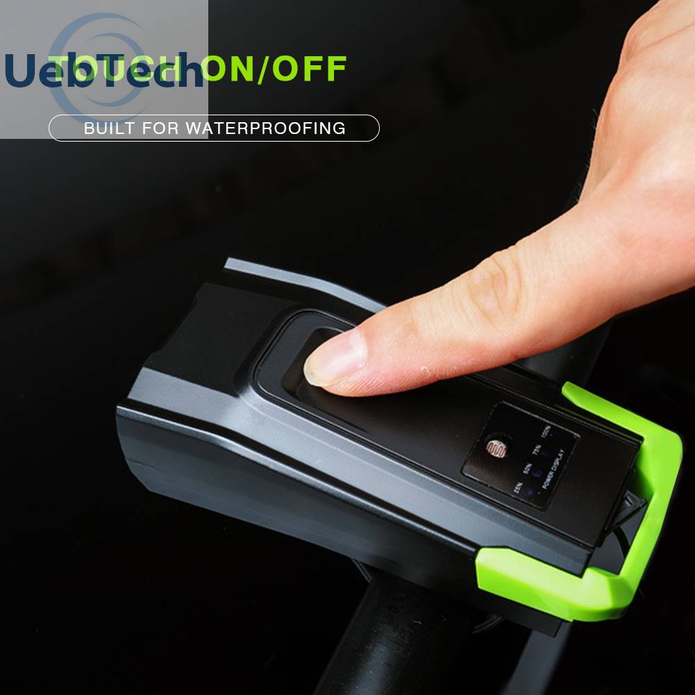 Đèn Pin Cảm Ứng Gắn Tay Lái Xe Đạp 120dB 4000mAh