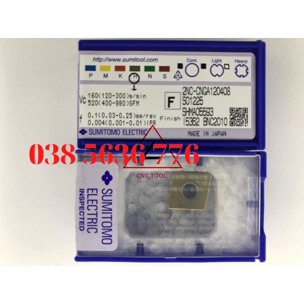 Mảnh tiện CBN 2NC-CNGA120408 BNC2010