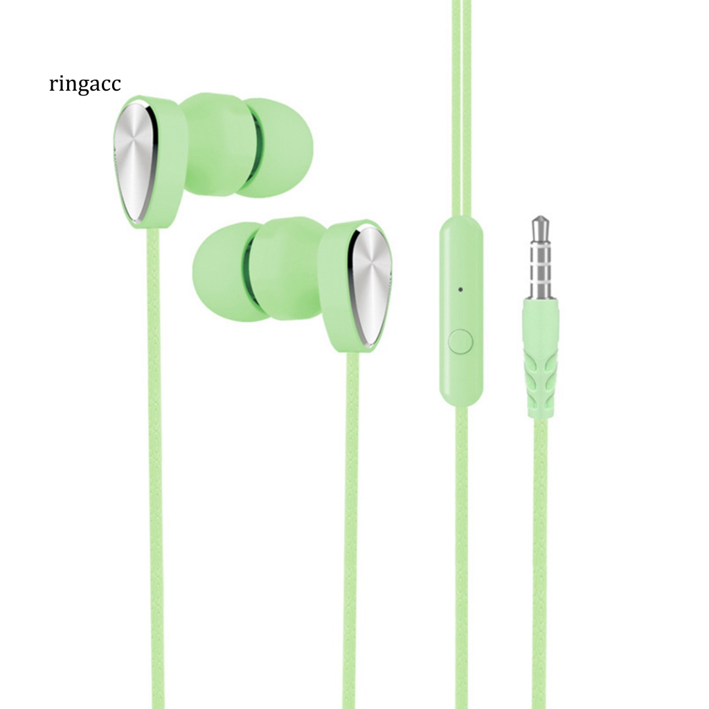 Tai Nghe Nhét Tai RGA L106 Jack 35mm Có Micro Âm Thanh Siêu Trầm Cho Điện Thoại