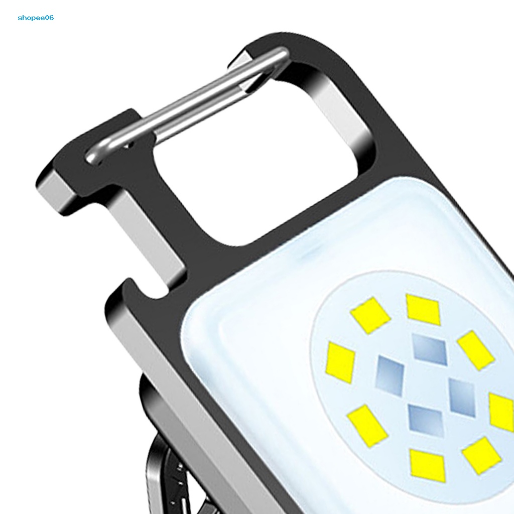 Đèn Pin LED Mini Hít Nam Châm Độ Sáng Cao Có Thể Sạc Lại Dùng Khi Đi Cắm Trại