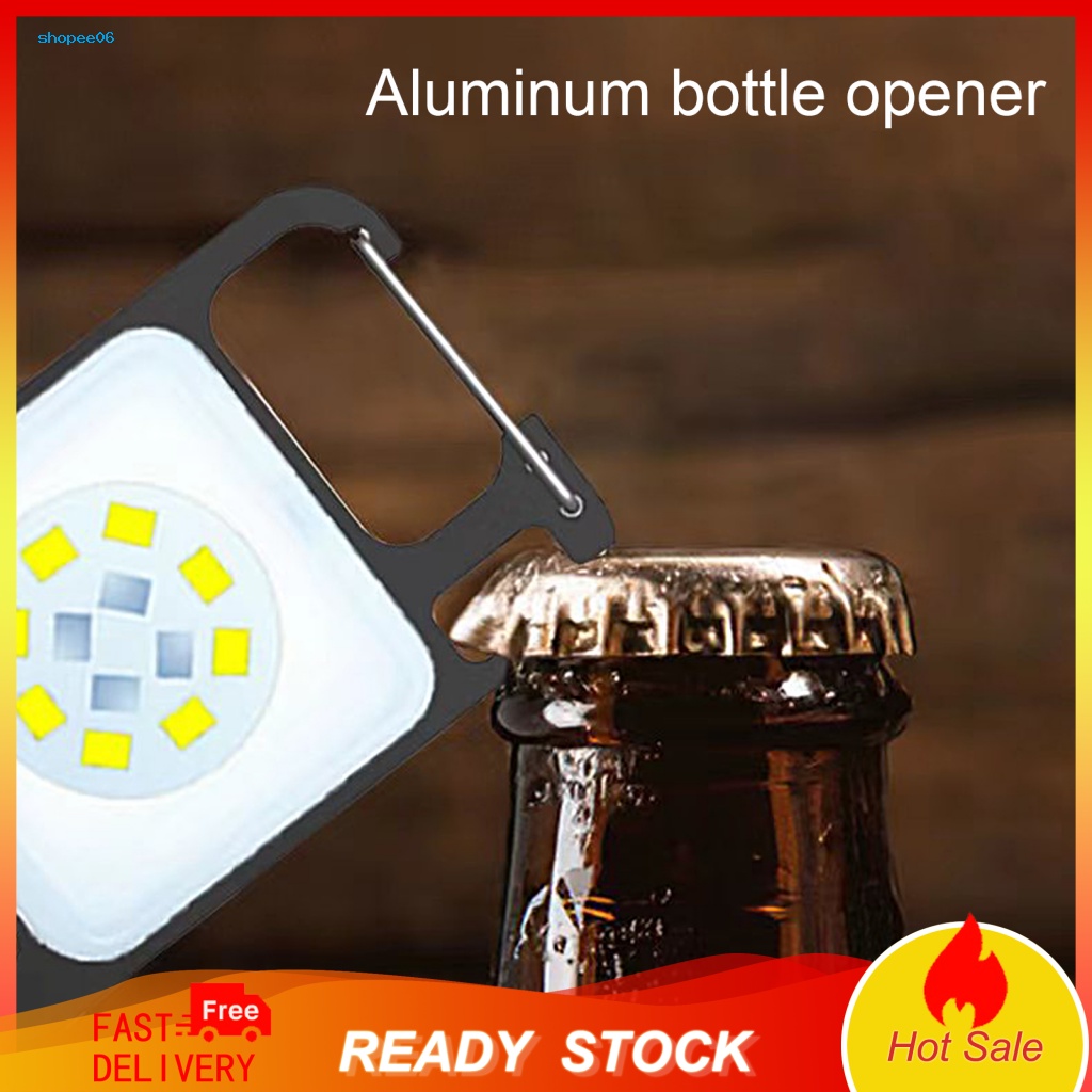 Đèn Pin LED Mini Hít Nam Châm Độ Sáng Cao Có Thể Sạc Lại Dùng Khi Đi Cắm Trại