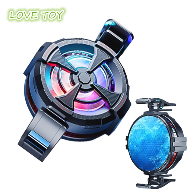 Quạt Tản Nhiệt 2 Trong 1 Gắn Điện Thoại Hỗ Trợ Chơi Game Tiện Dụng