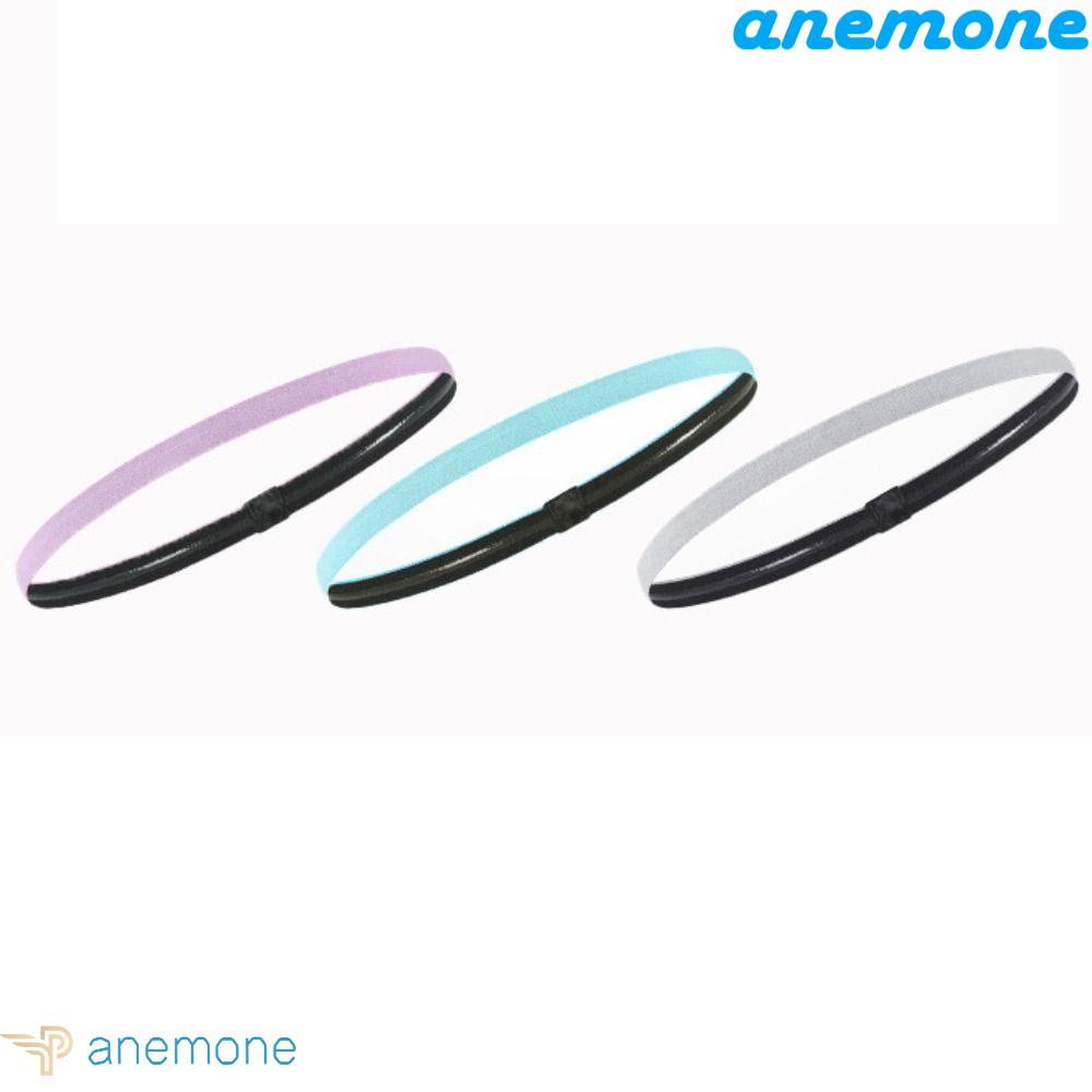 ANEMONE Băng Đô Thể Thao Bằng Silicon Co Giãn Thấm Hút Mồ Hôi Thời Trang