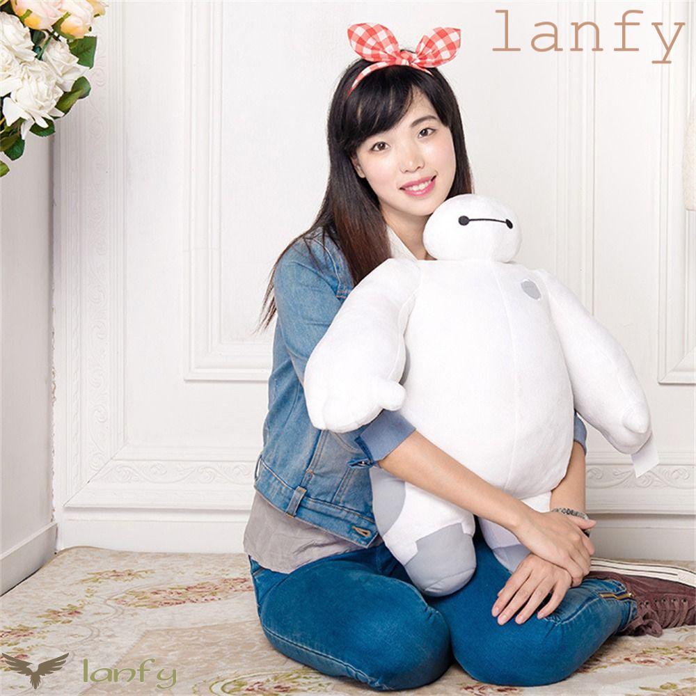 LANFY Thú Nhồi Bông Baymax Mềm Mại Đáng Yêu
