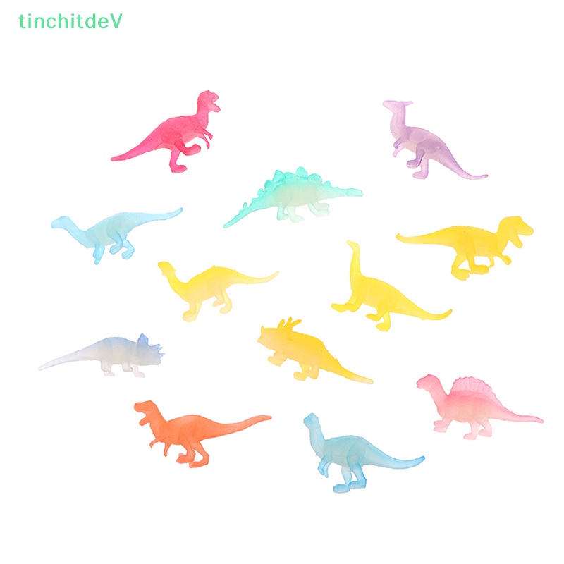 [TinchitdeV] Set 12 Túi Đựng Đồ Chơi Công Viên Kỷ Jura Phát Sáng Trong Bóng Tối Cho Bé [Mới]