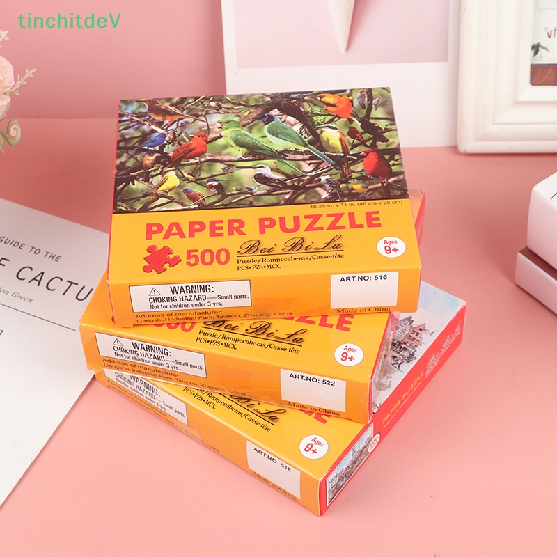 [TinchitdeV] 500 Mảnh Ghép Tranh Phong Cảnh Jig Cho Người Lớn Và Trẻ Em [Mới]