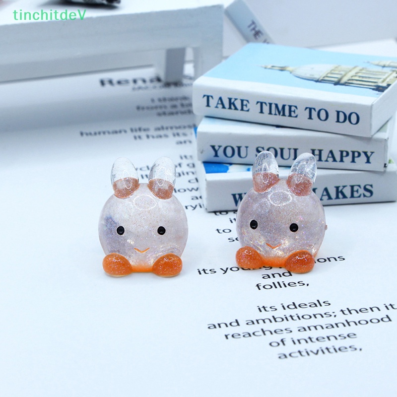 [TinchitdeV] Bộ 2 Đồ Chơi Thỏ Hoạt Hình Phát Sáng Trang Trí Nội Thất