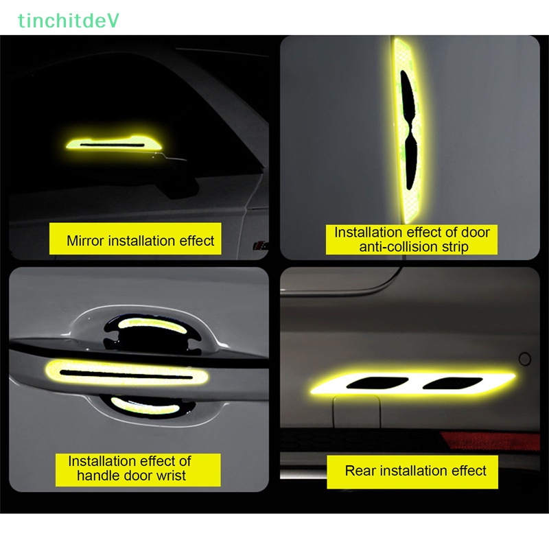 [TinchitdeV] Sticker Sợi Carbon 3D Dán Tay Cầm Cửa Xe Hơi Chống Trầy Xước [Mới]