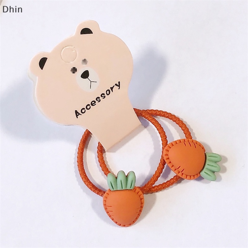 [Dhin] 50 Pcs Hair Ties Display Cards Folding Cardboard Head Rope Self-Adhesive Cardboard Pink Bear Hair Bands Packing Card Bow Display Cards Cardboard Packing Paper For DIY Handma