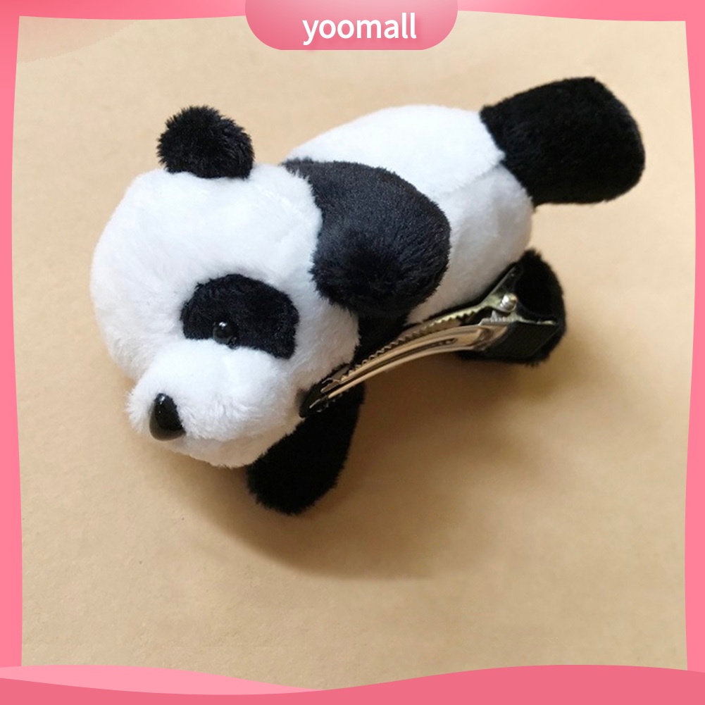 Dây Cột Tóc Co Giãn Hình Gấu Trúc Hoạt Hình Đáng Yêu Cho Nữ