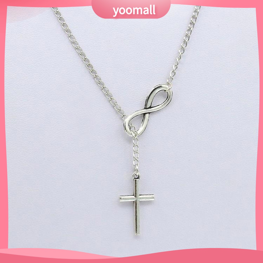 Vòng cổ Mặt Hình Thánh Giá Bằng Kim Loại Thời Trang Dành Cho Nữ